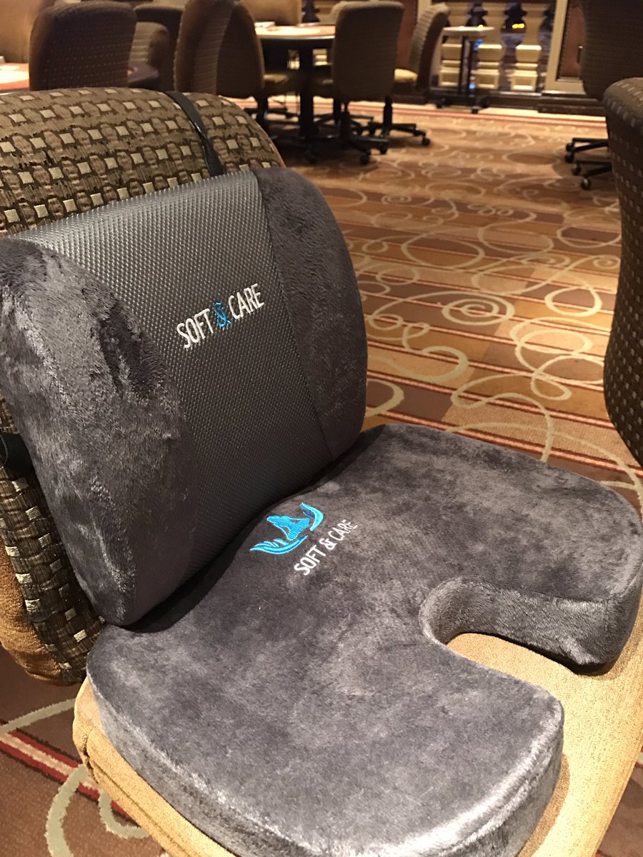 dmoongirl's tweet image. I&apos;m now *that* person. @BellagioPoker is getting new chairs soon. Until then I&apos;ll embrace my inner old man &amp;amp; lug these around 😂#SaveOurBacks