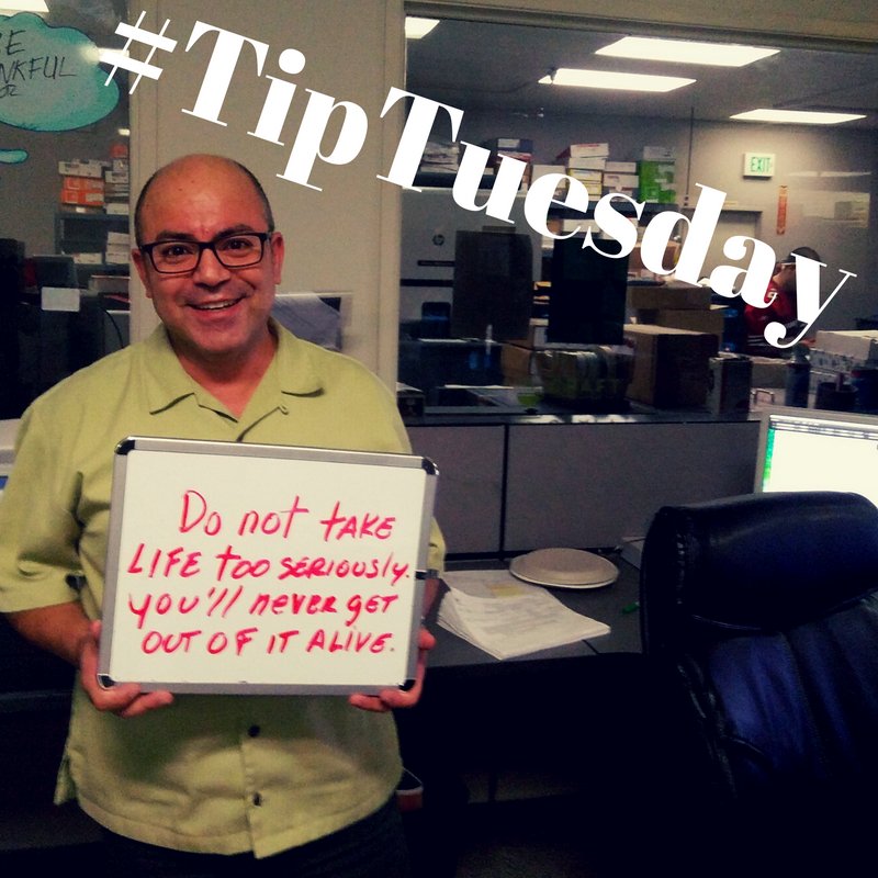 TheDotCorp's tweet image. Here is some advice from one of our employees at the Dot! #Tiptuesday