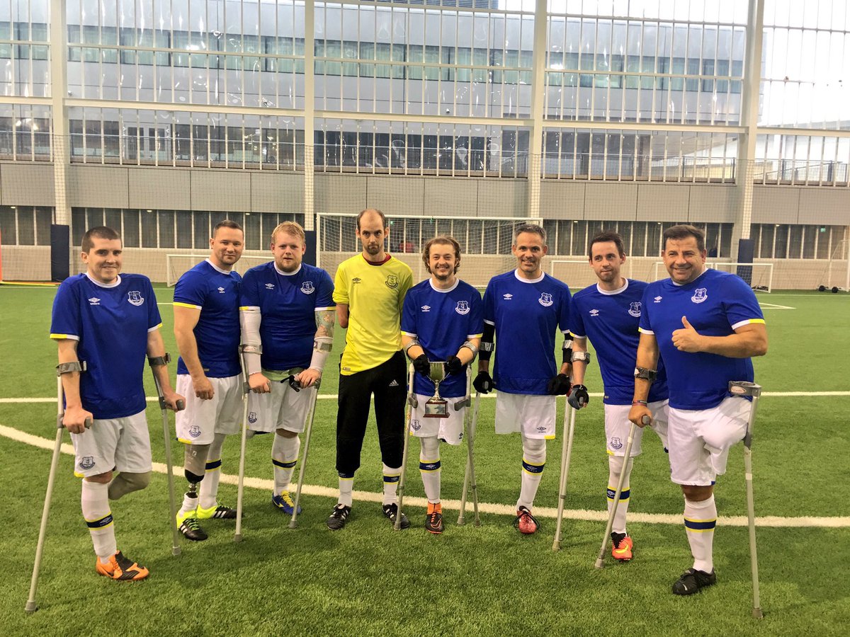 Everton FC Amputees tweet media