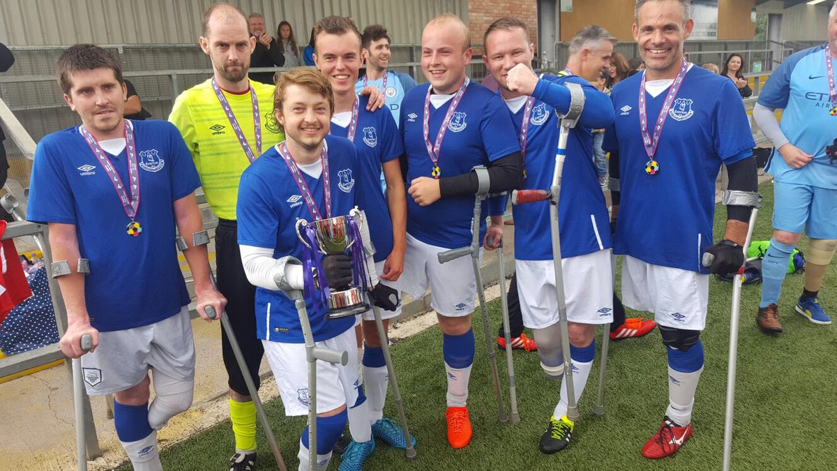 Everton FC Amputees tweet media