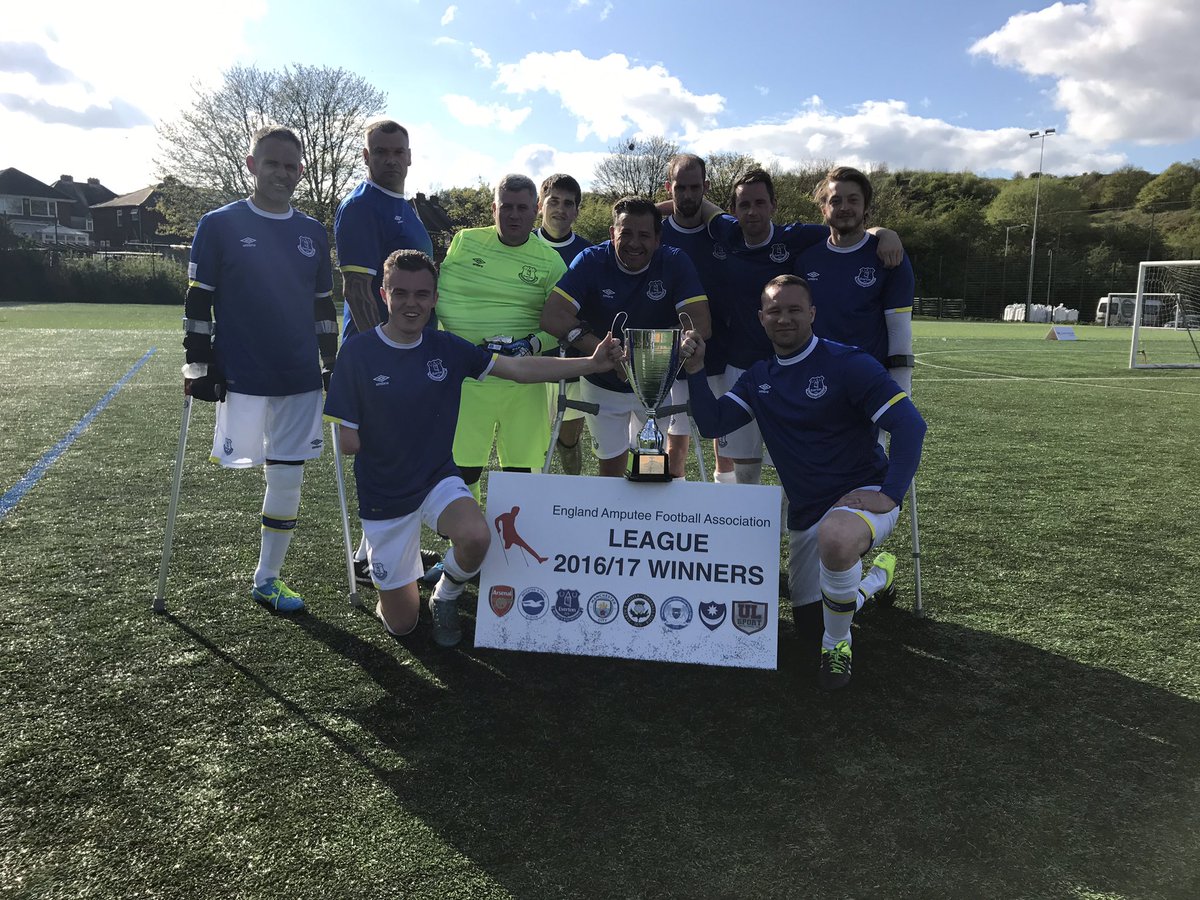 Everton FC Amputees tweet media