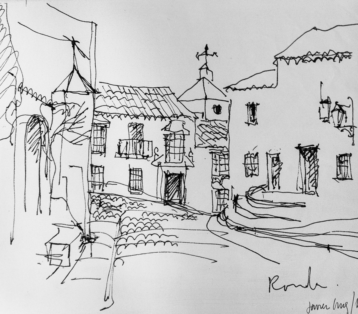 aciturrieta's tweet photo. A drawing by my father #MyFavoriteArchitect https://t.co/2EP7V8ZIe0