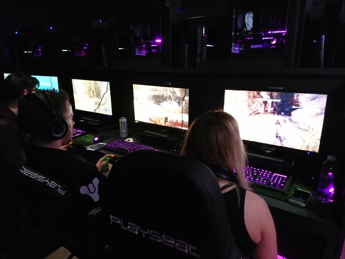 BelongMCR's tweet photo. Another team underway with tonights Destiny event! Come to the arena and try to beat the speedrun time 🎮 #Destiny #Destiny2 #Cryptarch https://t.co/uUbRaKZfMG