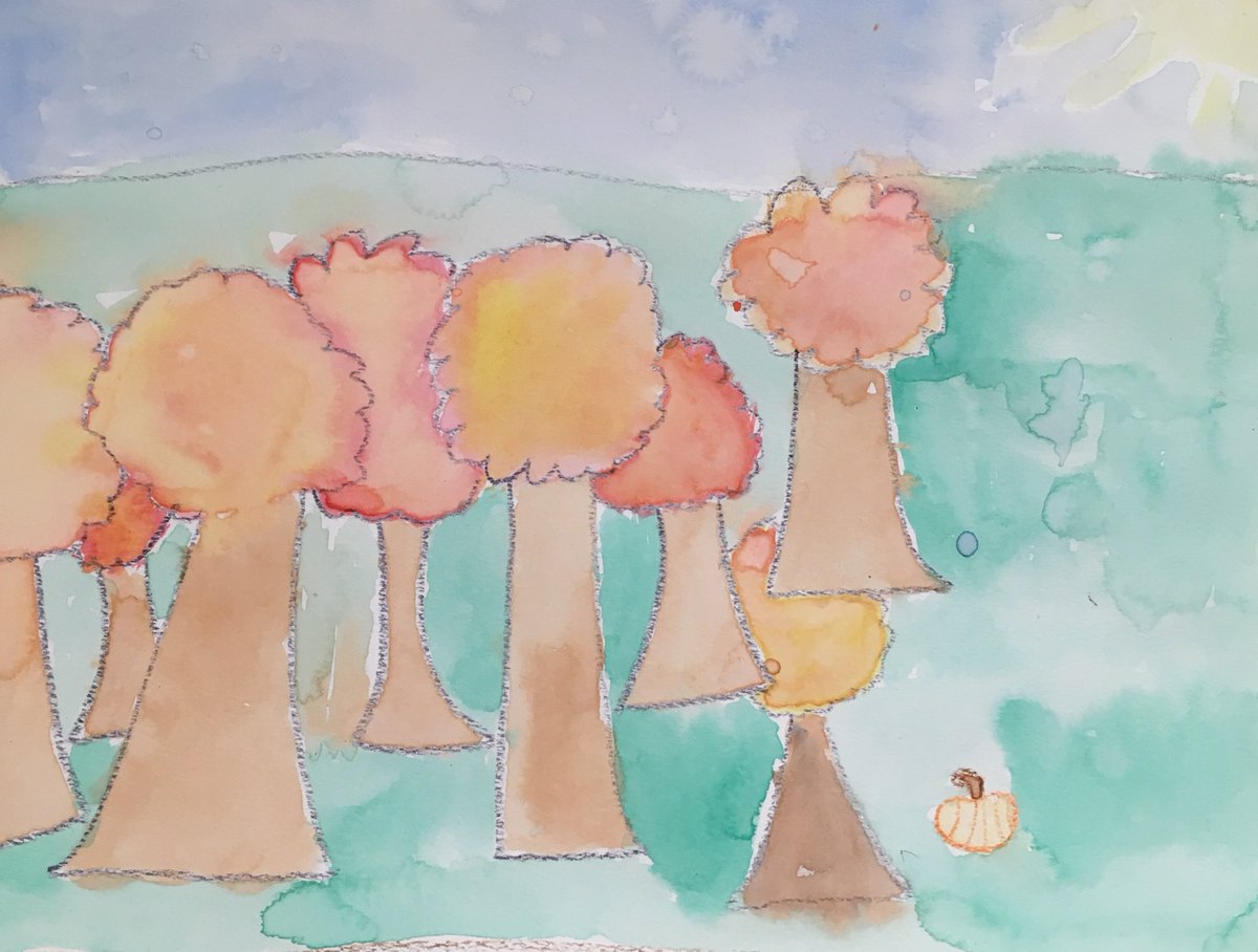 DavidMHanson's tweet image. Examples of 6th Grade Water Colors
(Artist in Residence) My kids are amazing...