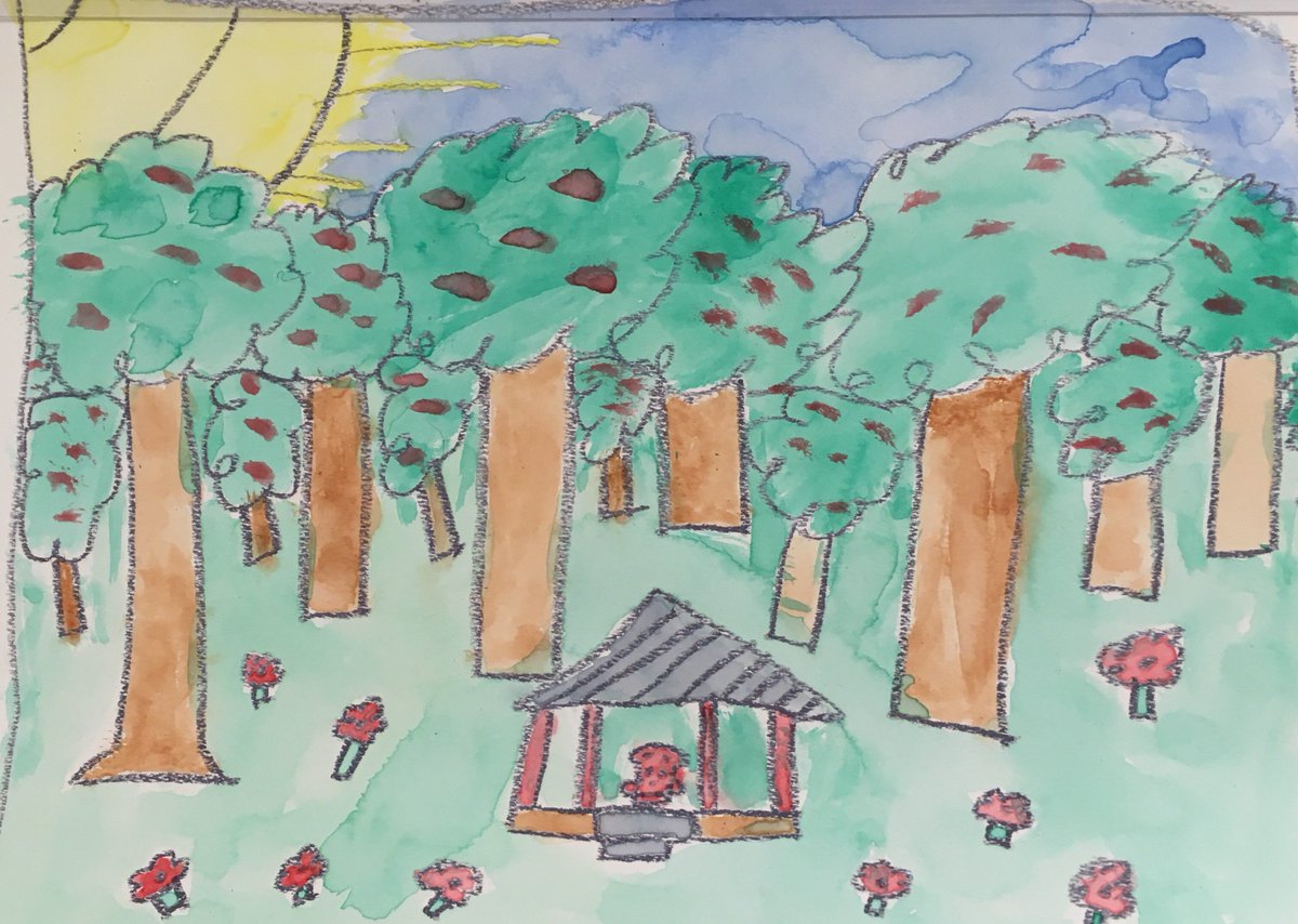 DavidMHanson's tweet image. Examples of 6th Grade Water Colors
(Artist in Residence) My kids are amazing...