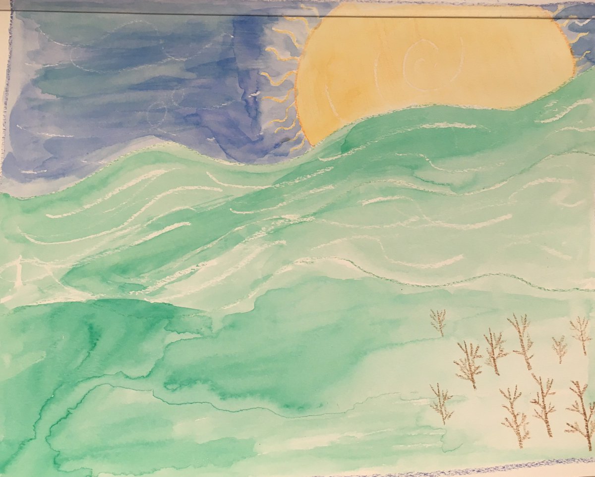 DavidMHanson's tweet image. Examples of 6th Grade Water Colors
(Artist in Residence) My kids are amazing...
