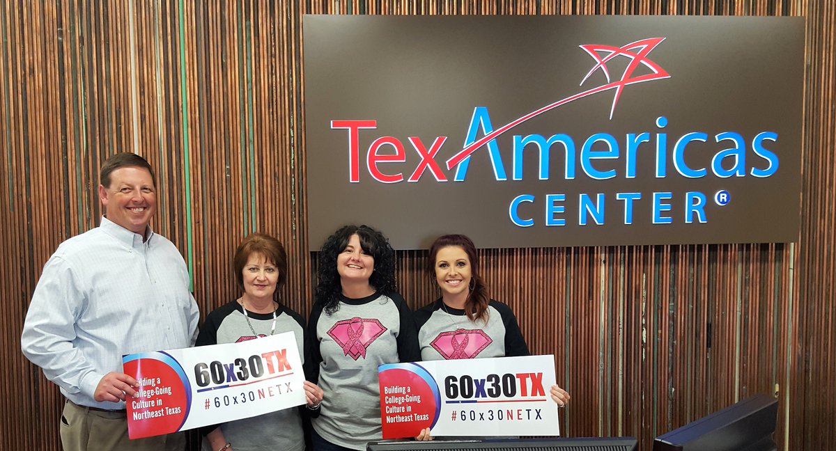 TxkCollege's tweet photo. Shout out to @texamericas for committing to achieve #60x30TX! #60x30NETX https://t.co/ydiZwqLsv9