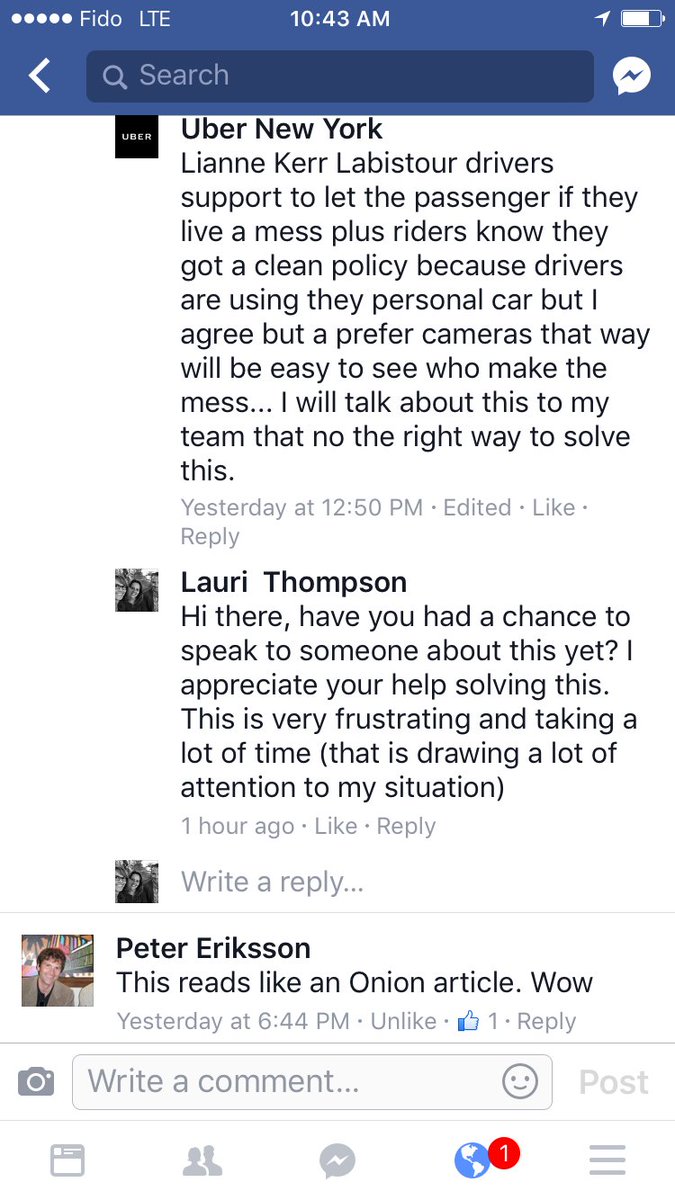 LauriTapestry's tweet photo. @Uber, want to come to #YVR? Don't charge people $150 for someone else's mess. @SuzanneAnton @sam_sullivan https://t.co/uVITaOEI4b https://t.co/yGlhg9v70U