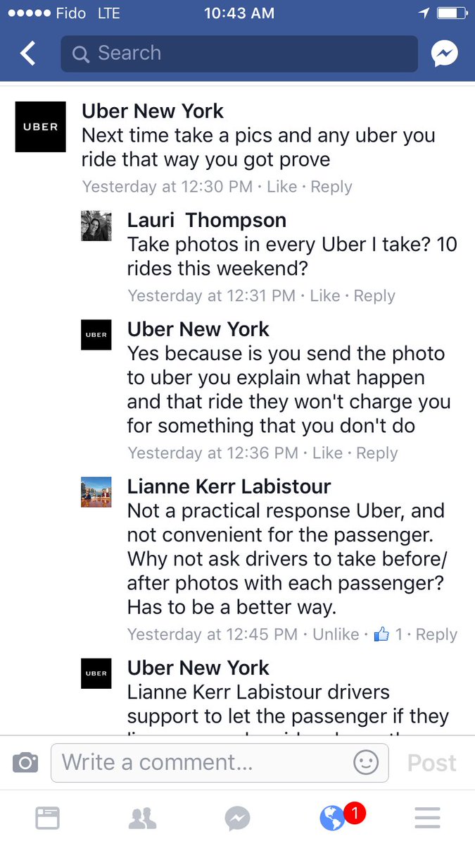 LauriTapestry's tweet photo. @Uber, want to come to #YVR? Don't charge people $150 for someone else's mess. @SuzanneAnton @sam_sullivan https://t.co/uVITaOEI4b https://t.co/yGlhg9v70U