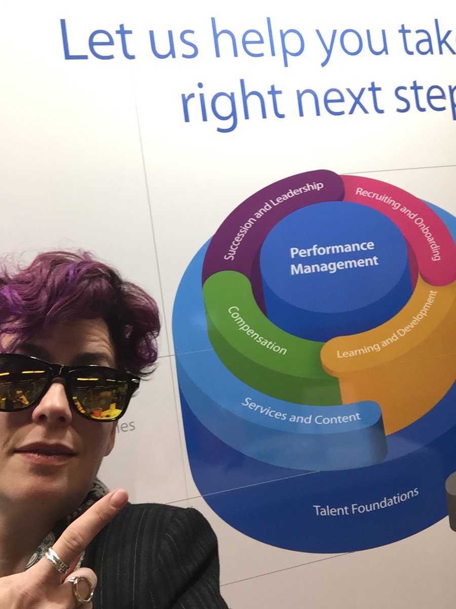 evelynwatts's tweet photo. Just Chillin' at SHRM TM in the @HalogenSoftware. Come by booth 239 and get your shades https://t.co/yvTOospIlE
