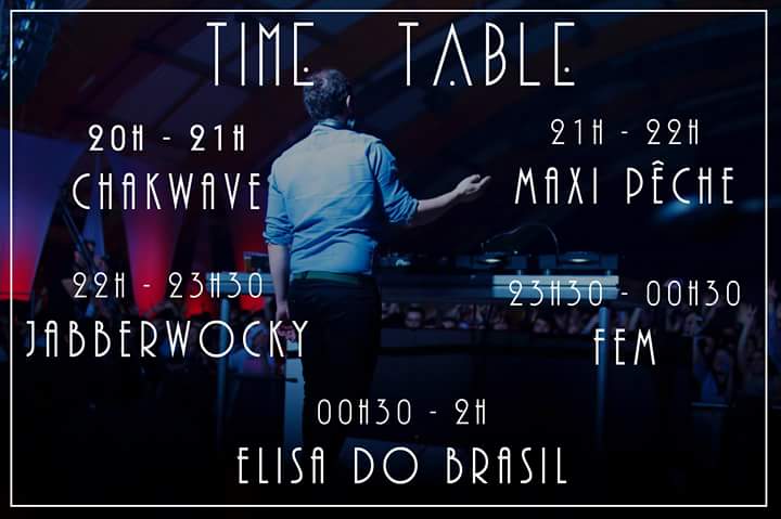 ⚡ TIME TABLE #CATHOCALYPSE2017 ⚡