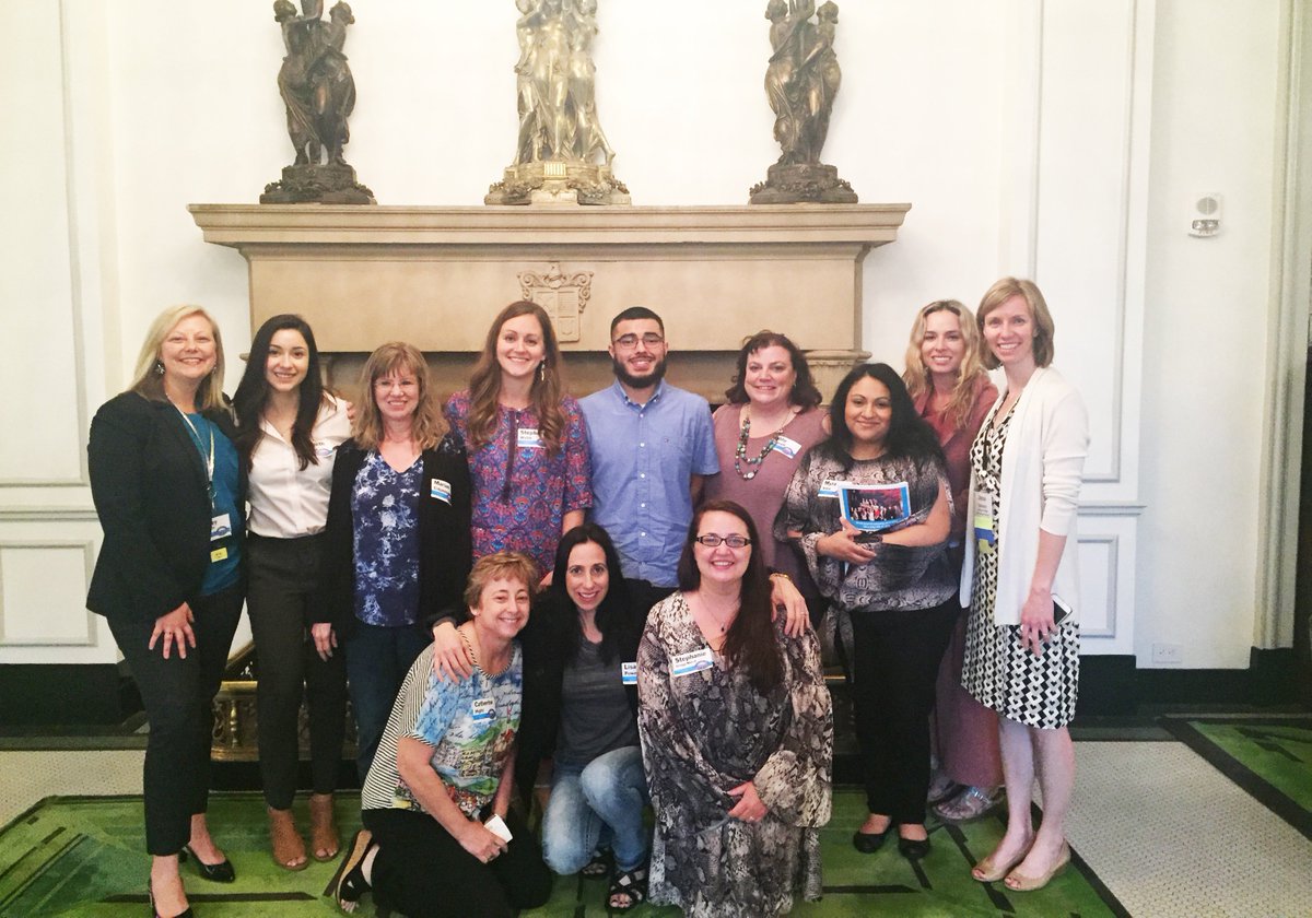 ACHSedu's tweet photo. A fabulous group of students &amp; alum @ our meet up during the @DEACAccrediting conference! #deacconference #onlineedu #holistichealth https://t.co/SDsGQeTM55
