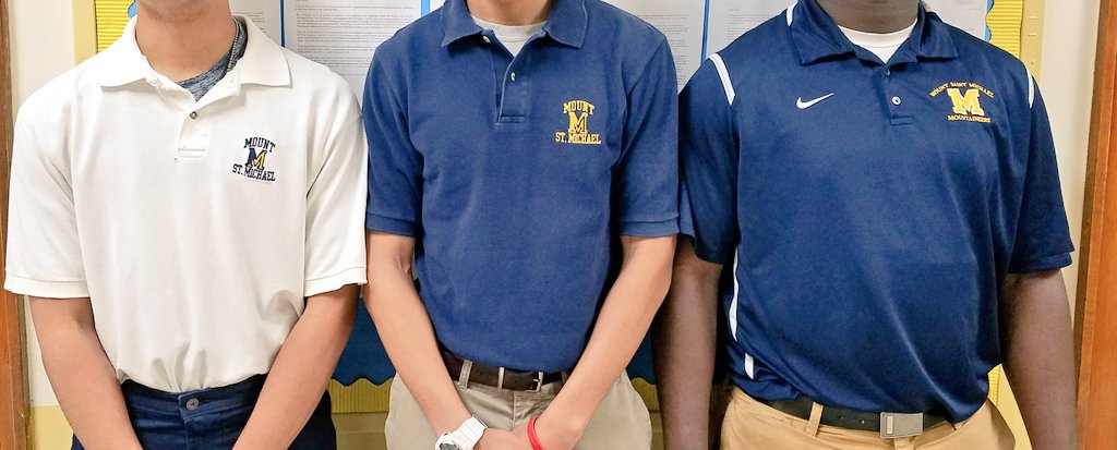 MountToday's tweet photo. A REMINDER: The #SpringDressCode is in effect. #noshirtandtie #polos #khakis #shoes #belts #belikethem #TheMount #AlBoys #Grades6through12 https://t.co/uui7WxhP6d