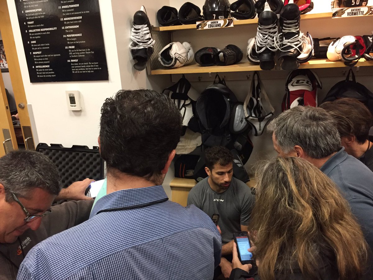 Get named a Masterton finalist. Get all the media attention. Well-deserved for Cogliano. https://t.co/Y6gbgo5WV0