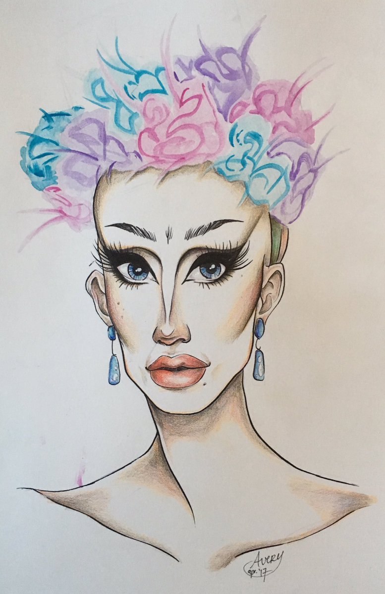 starealittle's tweet photo. @sasha_velour is my daily inspiration 💜💙💗

cant wait for next weeks episode 😍💖🌸 https://t.co/mWnusecHuc