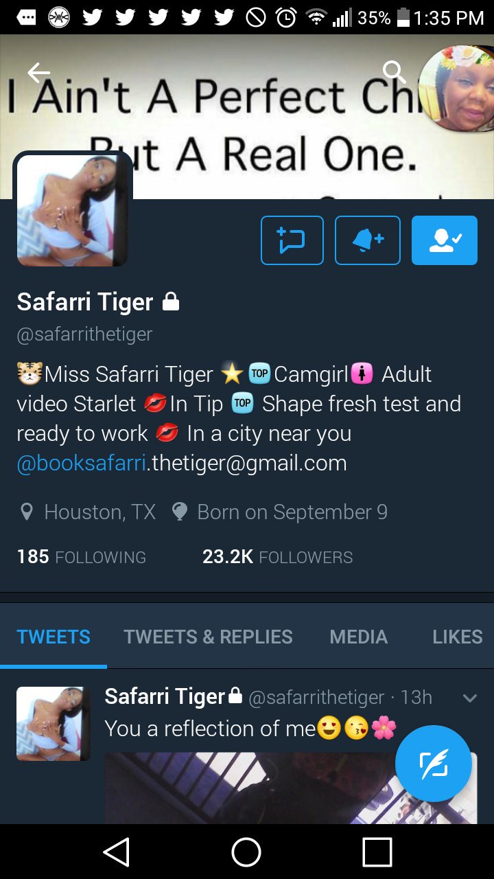 Safarri tiger onlyfans