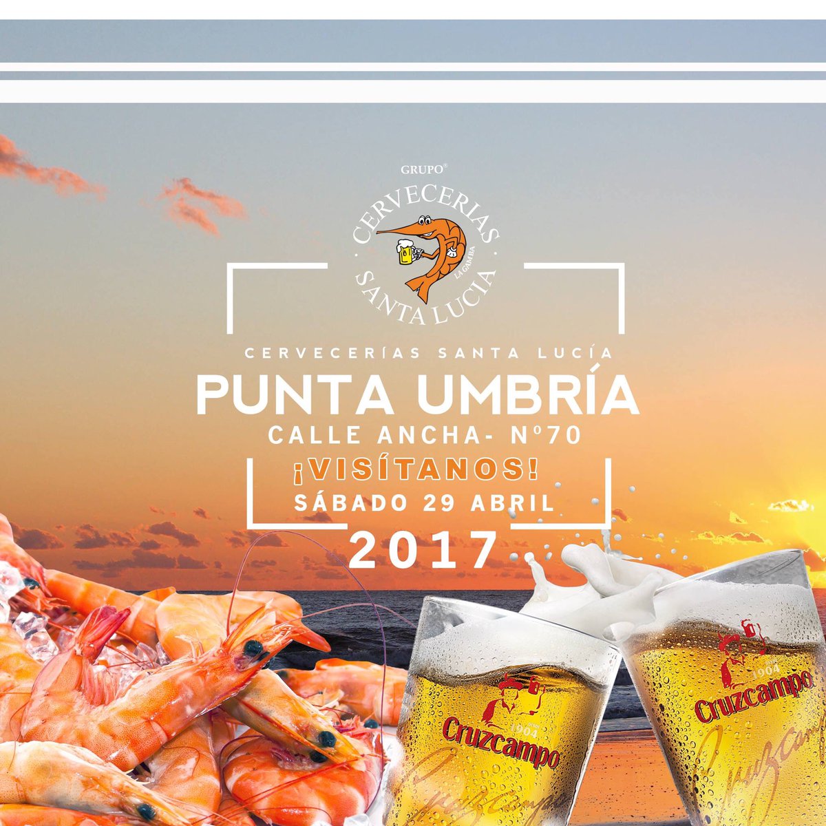 ¡Nueva apertura en Punta Umbría!El próximo Sábado 29 de Abril, visítanos en nuestra Cervecería situada en la Calle Ancha,70 de Punta Umbría