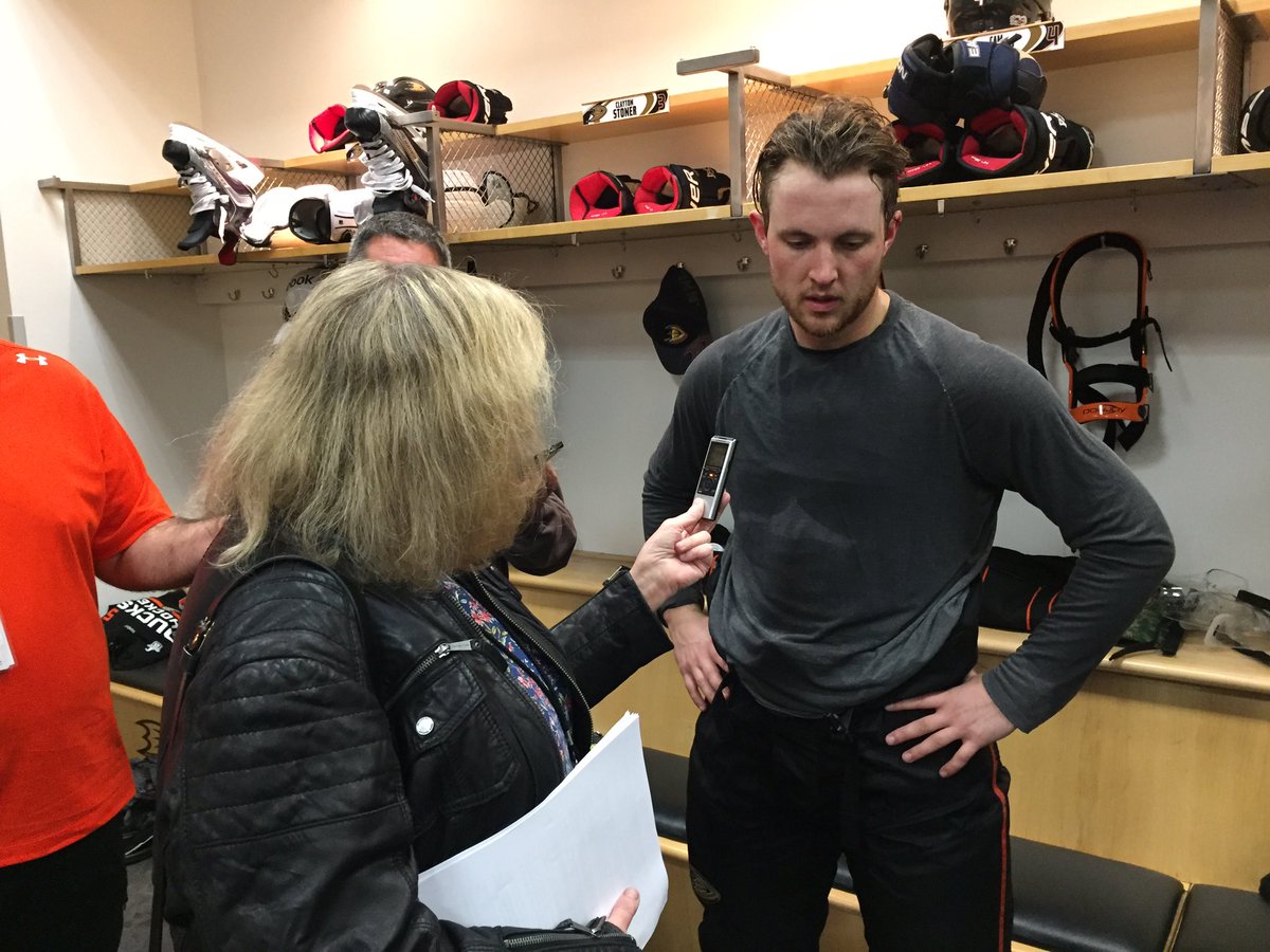 Cam Fowler, who skated again today, says he has "no restrictions" and is excited about a potential Game 1 return. https://t.co/3ddzBZtZJ3