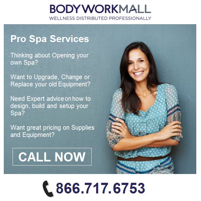 thebodyworkmall's tweet photo. Thinking about opening, upgrading or setting up your own Spa or Salon? BWM Pro Spa Services can Help Call Now 866.717.6753 From #Spa #Salon https://t.co/XKfyBsd0er