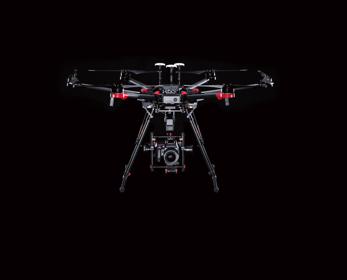 DJIGlobal's tweet photo. Introducing the World’s first 100MP Integrated Aerial Photography Platform. Come see it today! #NABShow https://t.co/fSE491JThC @Hasselblad https://t.co/vjczU09nN6
