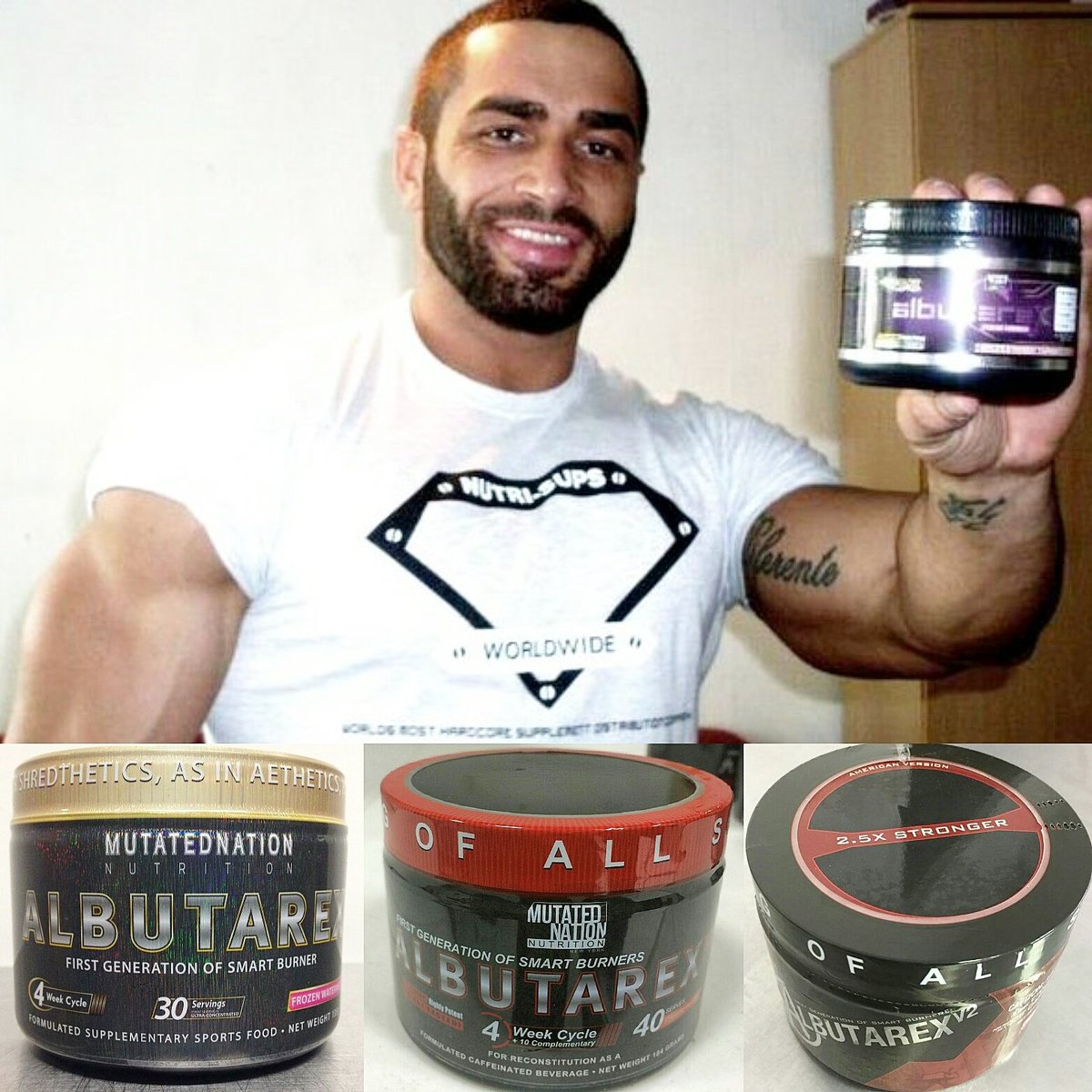 MutatedNation's tweet photo. Who wants to try the latest #albutarexv2 ? #lazarangelov https://t.co/C71Jyx6B4J