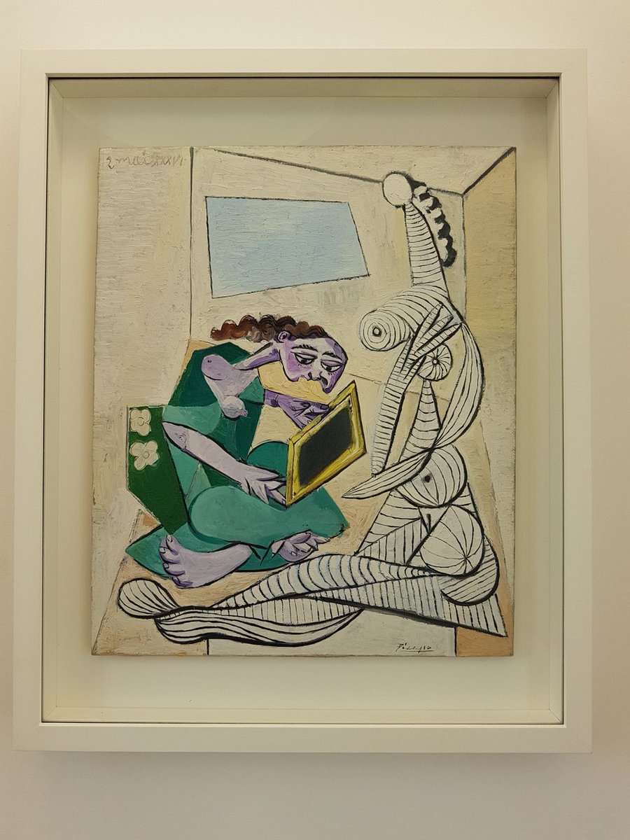 I just love 😍 #PabloPicasso. I went to see his work when I was in NYC 13 years ago then in Barcelona 6 years ago and today in Paris.