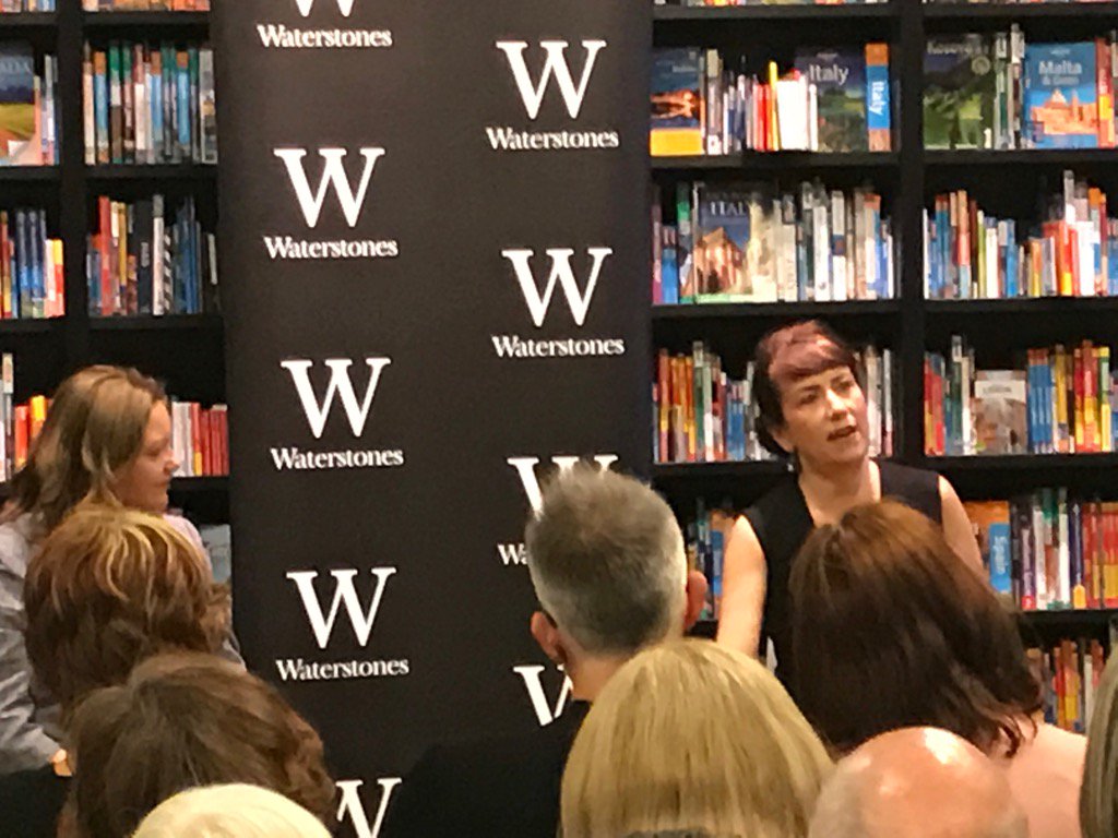BrightonWstones's tweet photo. The fabulous Alison Macleod talking #AllTheBelovedGhosts with @SarahJHutchings. A huge thanks to @BrightonGin also https://t.co/5P2GkDFmAI