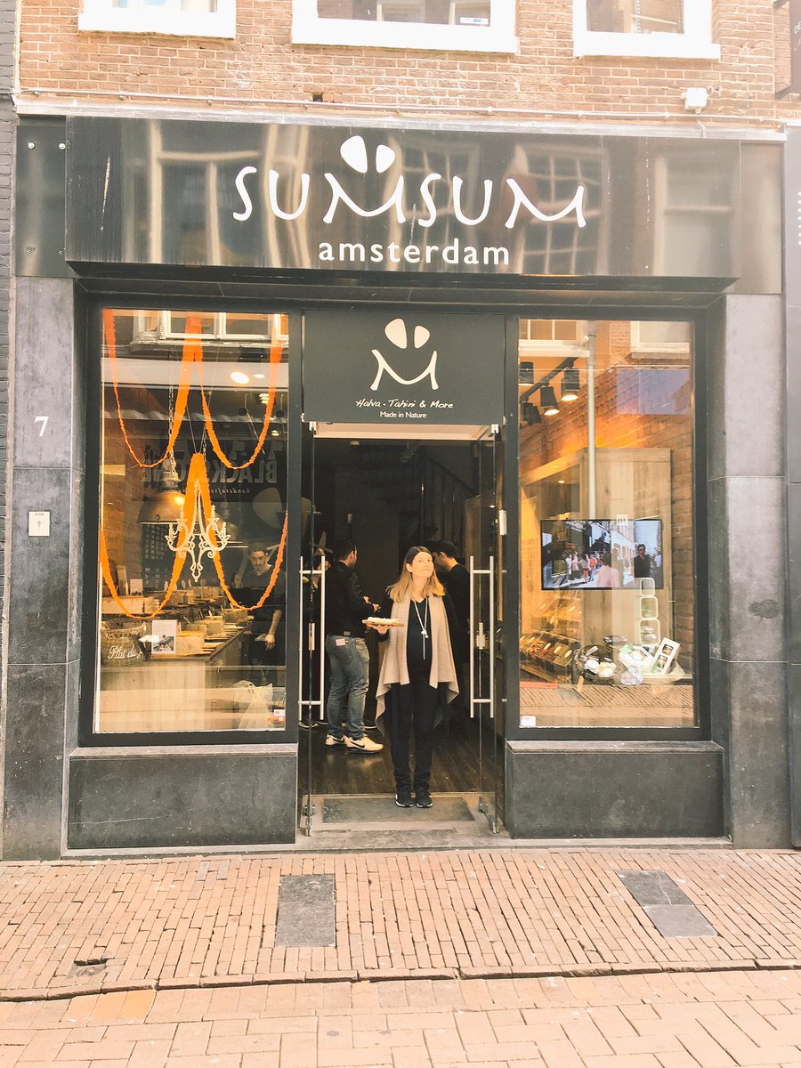 This delicacy store with Halva, Tahini &amp; more godly desirable mid-eastern products is our new favourite #halva #tahini #visitamsterdam