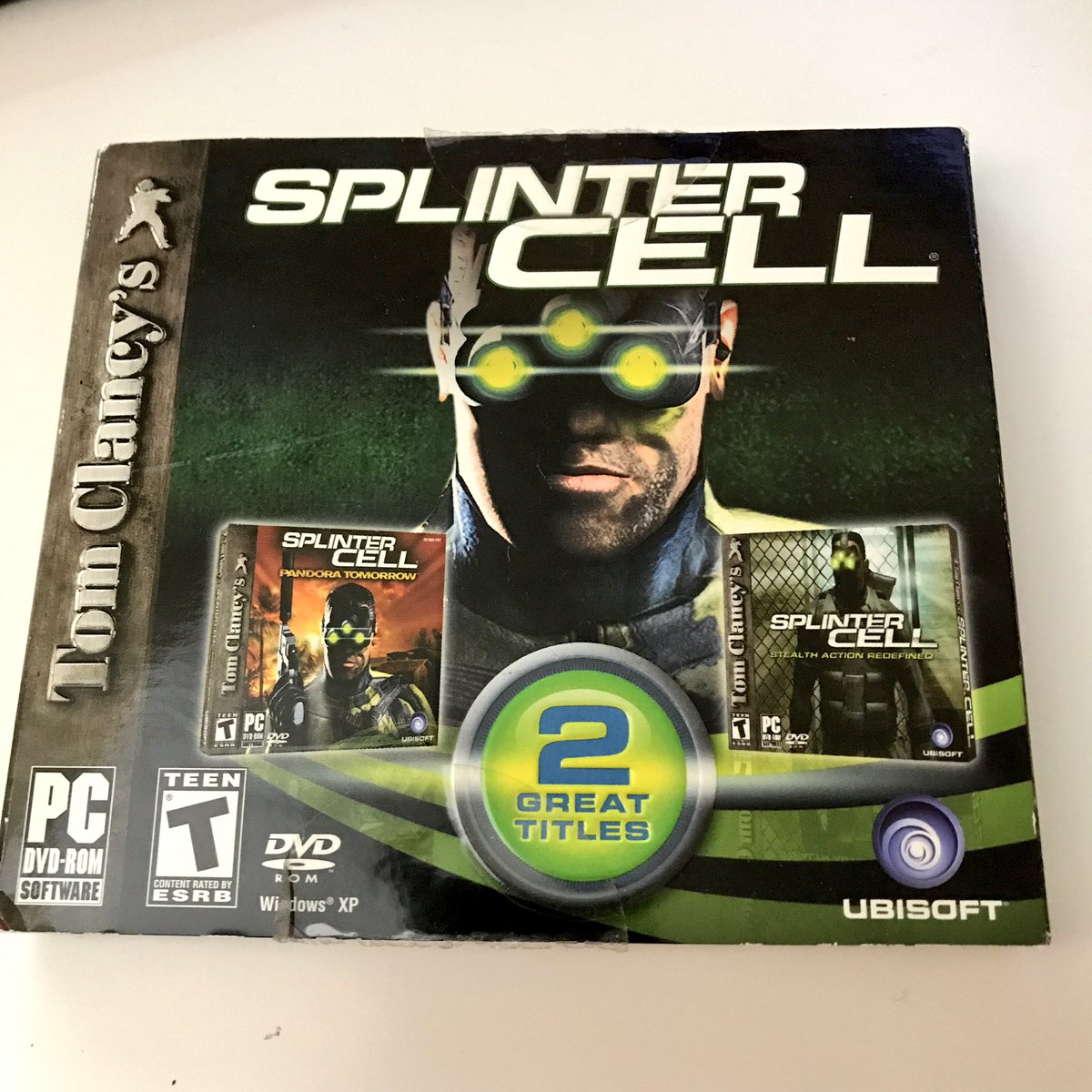 Xav's tweet image. Picked this pack up just for #SplinterCell Pandora Tomorrow. Fan patches fix lighting issues. 

Hey, @Harpax #BringBackSam 😁
