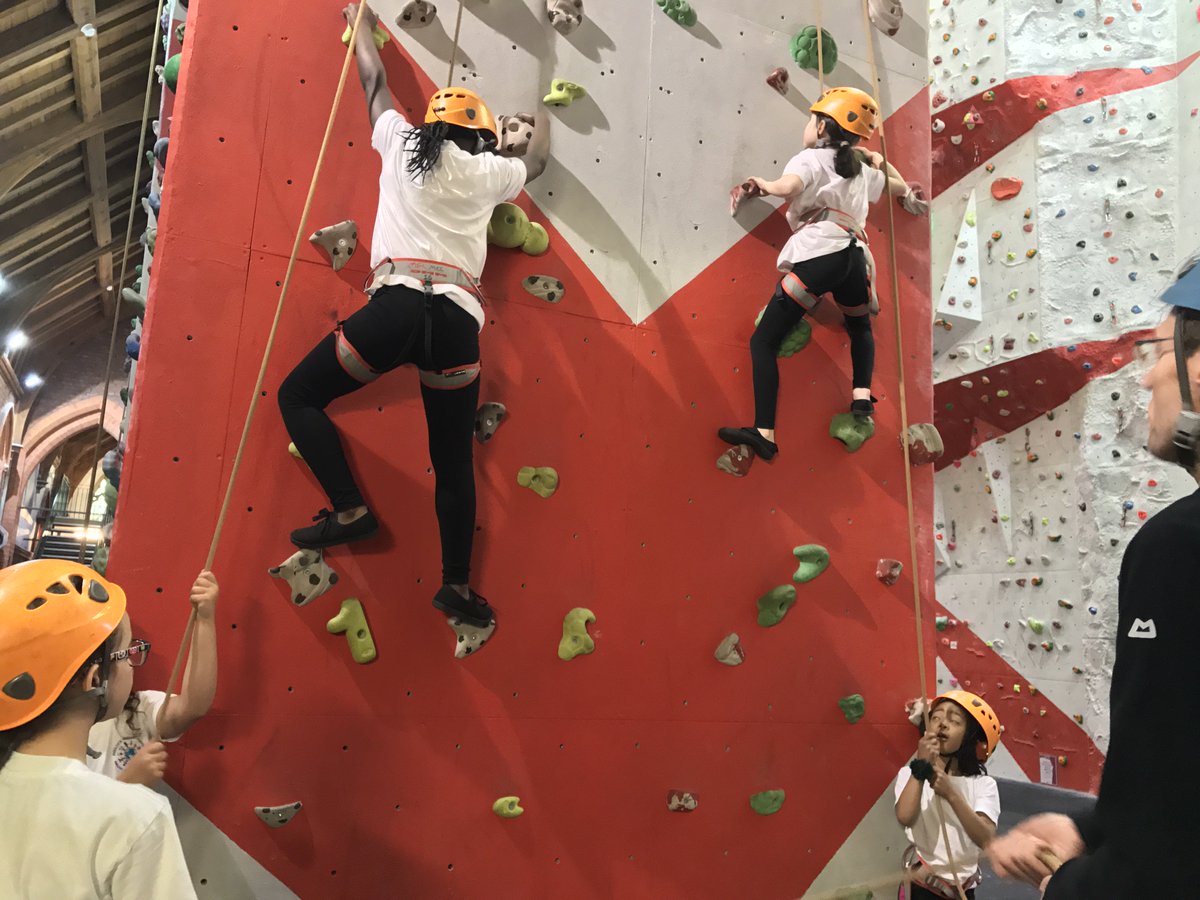 YP_Potential's tweet photo. Yesterday marked the first session for the girls' climbing @MancClimbCentre sponsored by @cariocca_ltd here's a few photos #OneMileProject https://t.co/bCaMfUdLw1