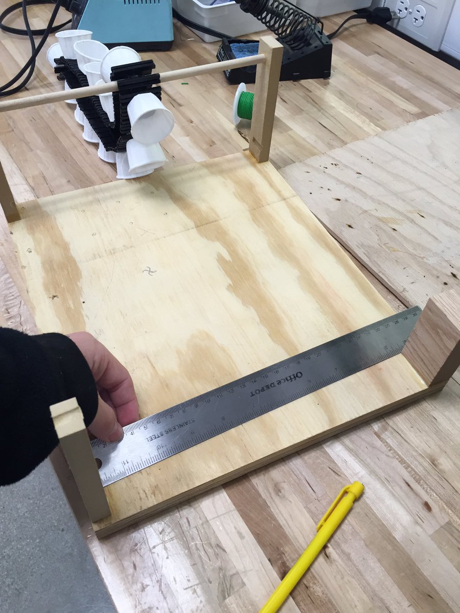DannyGemignani's tweet photo. Today in #stemlc we worked on our #makerfair projects! We are putting the finishing touches on our construction! #PLTW #makermonday https://t.co/BunBTaeatU