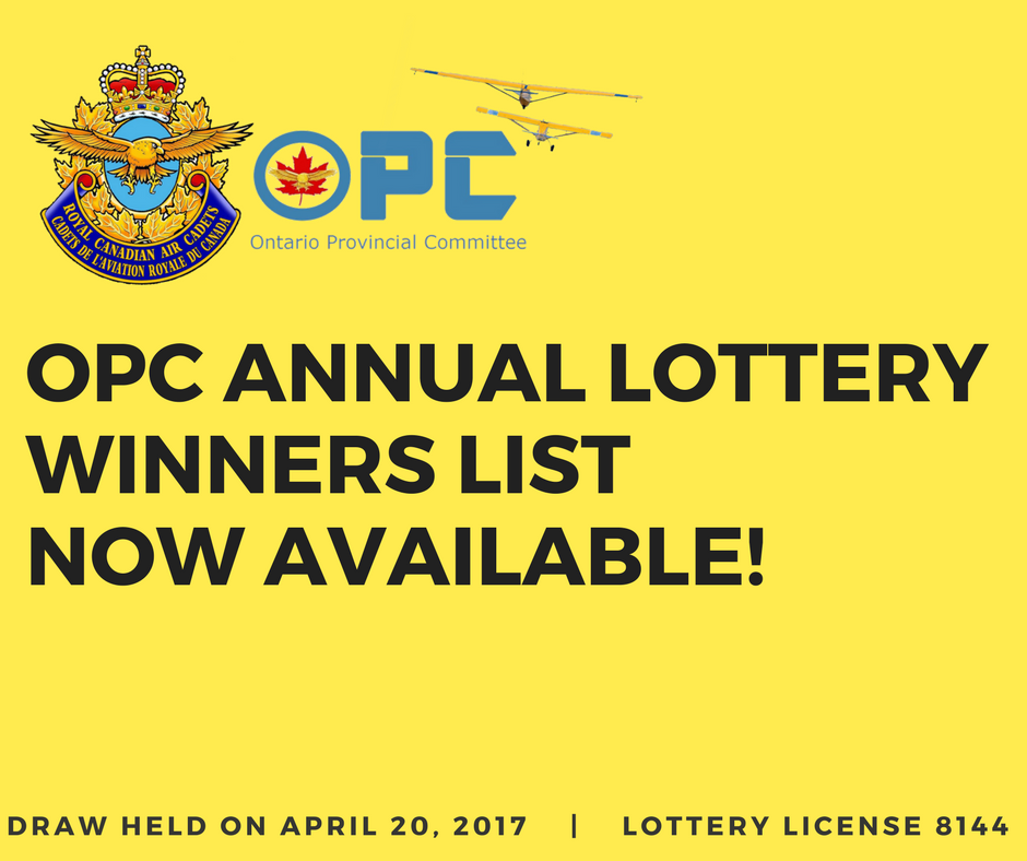 AirCadetsOPC's tweet photo. 2017 Lottery Results, available now! --> https://t.co/ayGOKYjut2 https://t.co/TjYJT7rvQv