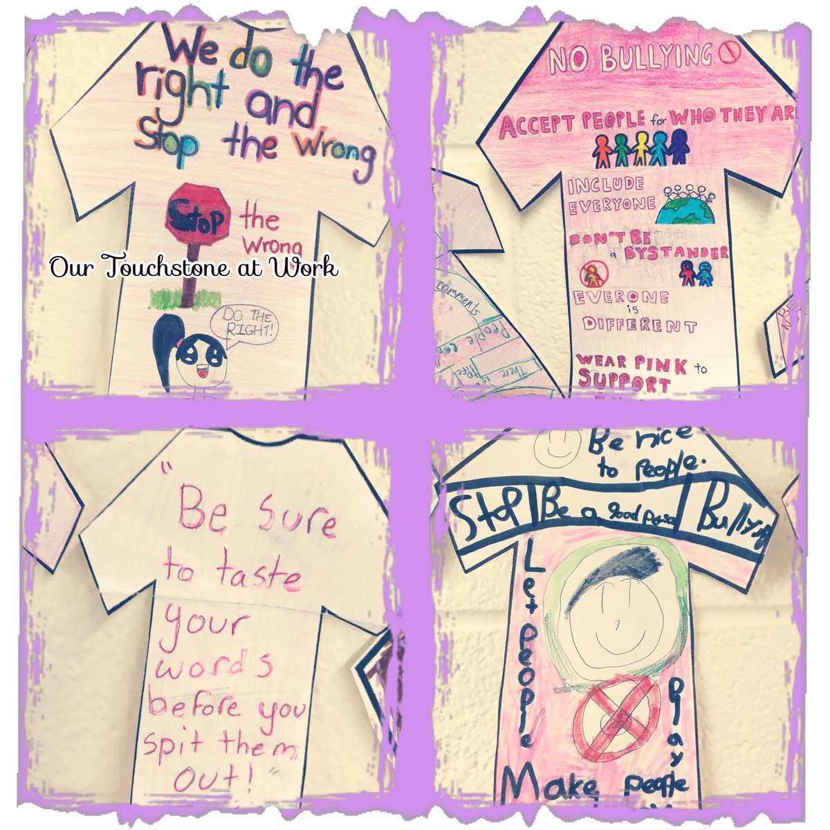 GermanMillsPS's tweet photo. Reflecting on Day of Pink #stopthewrong #dotheright https://t.co/LqcraOtASr