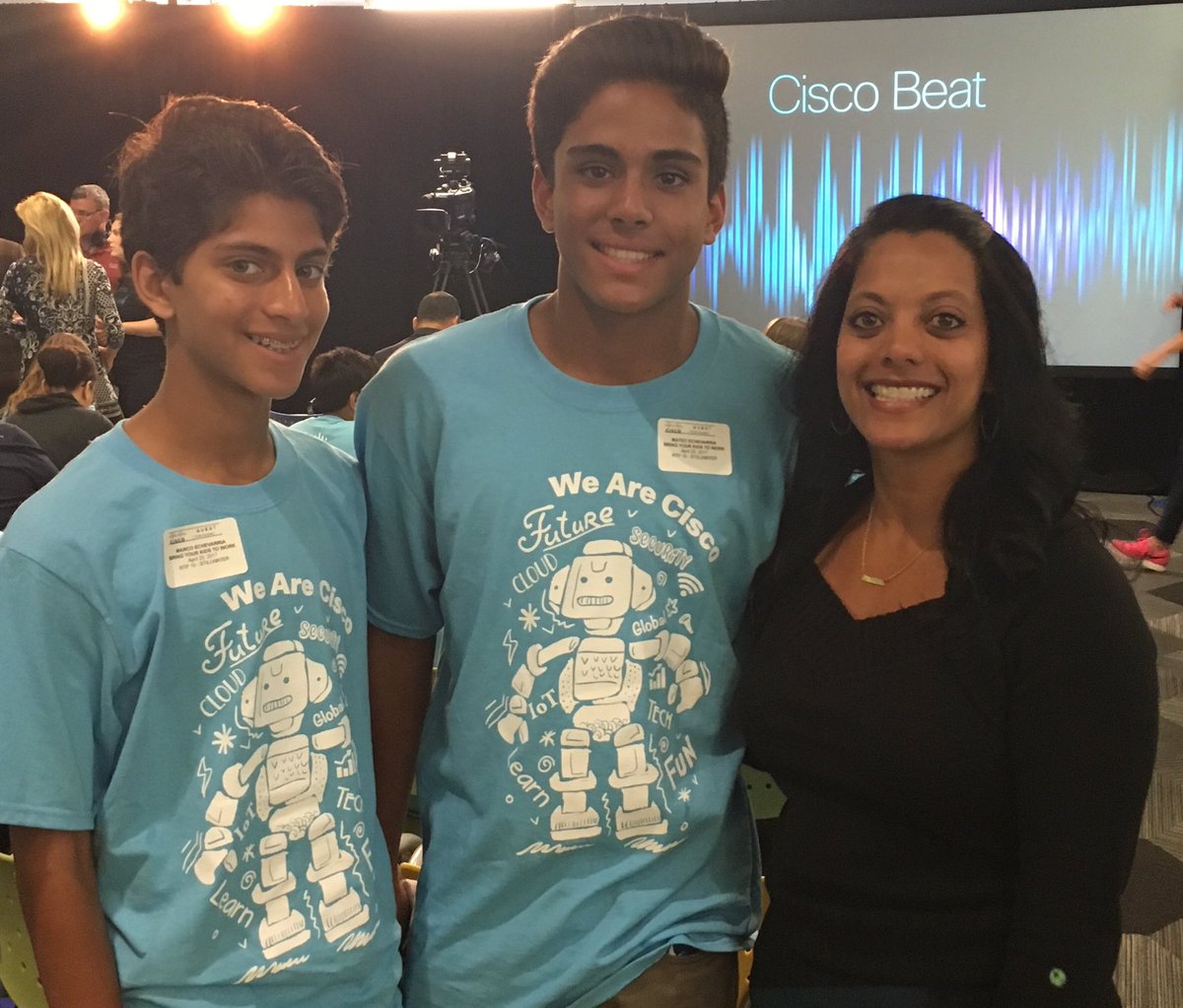 They get to attend the Cisco Beat! 
#BringYourKidstoWork  #WeAreCisco #ThinkAboutYourFuture