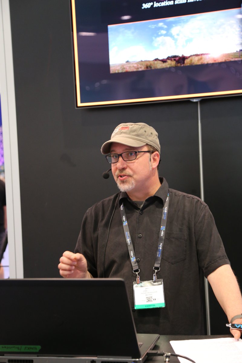 Mettlecom's tweet image. .@NABShow Day 1 photos! Mettle Booth N916VR! #VR #MettleVR