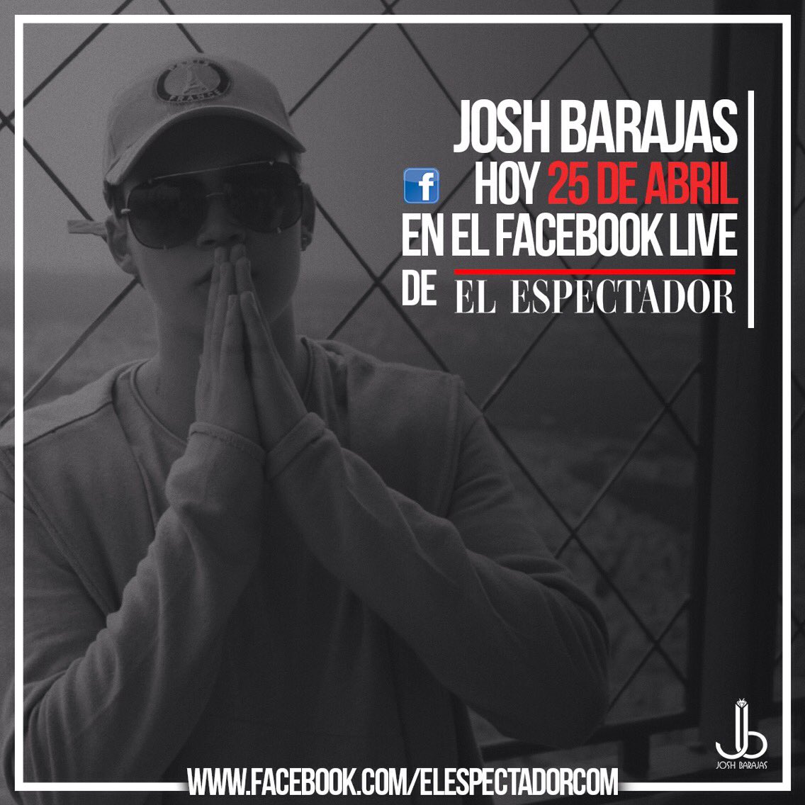 Nos vemos HOY a las 4 PM en el Facebook Live del Espectador. Todos conectados!