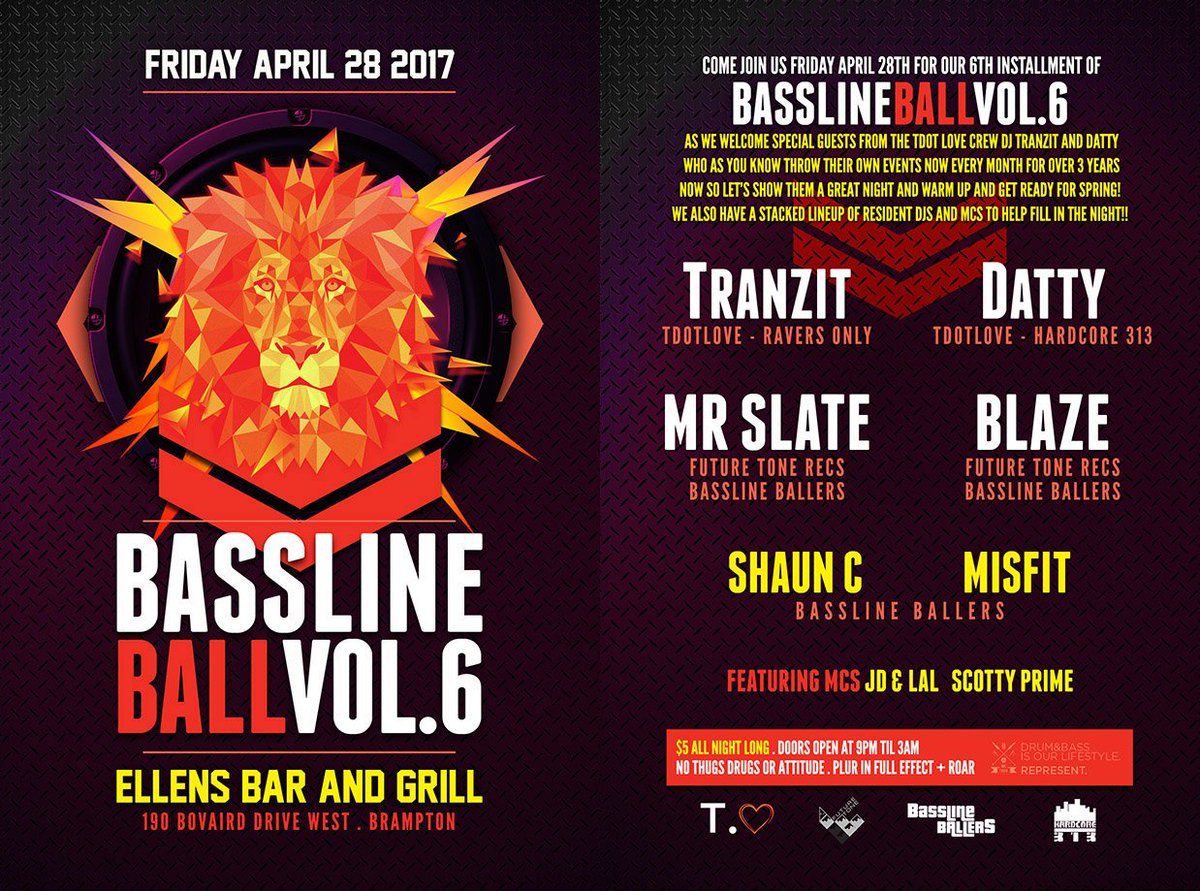 shauncadj's tweet photo. This Friday Bassline Ball Volume 6 is already upon us! #basslineballers #dnb #jungle https://t.co/Rmni7W56yw