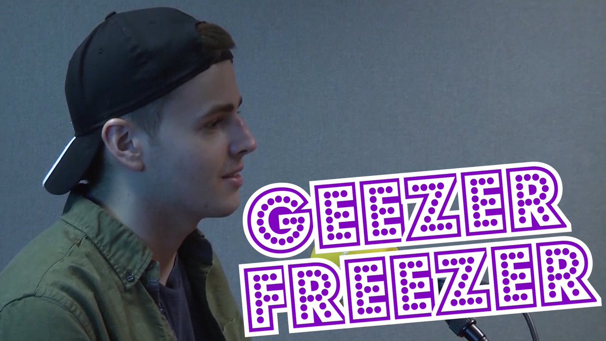 MotionBearMedia's tweet photo. Here's the second episode of Geezer Freezer, as he continues promoting his next comedy gig! (feat. @Bumfrey) https://t.co/FKk0DhPXpN https://t.co/PmBBRTARot