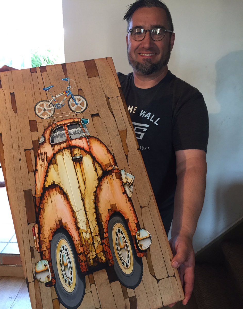 stansfieldart's tweet photo. My latest piece Bug &amp; Burner 
Available as a signed and numbered ltd edition print.
#vw #vwbeetle #aircooled #vwgift #vwart #@stansfieldart https://t.co/CBtvgGGReR