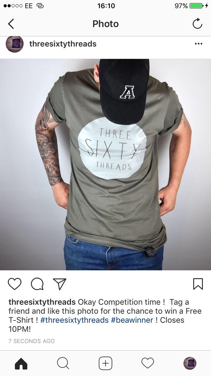 Three60Threads's tweet image. Competiton time over at #threesixtythreads on Insta !! Do as it says for a chance to win a free T-Shirt !