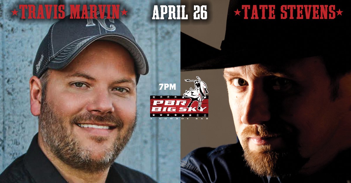 PBRBigSkyKC's tweet photo. You have just one day left to get your tickets to the @TravisMarvin @tatestevensctry song swap! https://t.co/lmBNkUEtjl
#livemusic #CCNKC https://t.co/kWxjb8LL2z