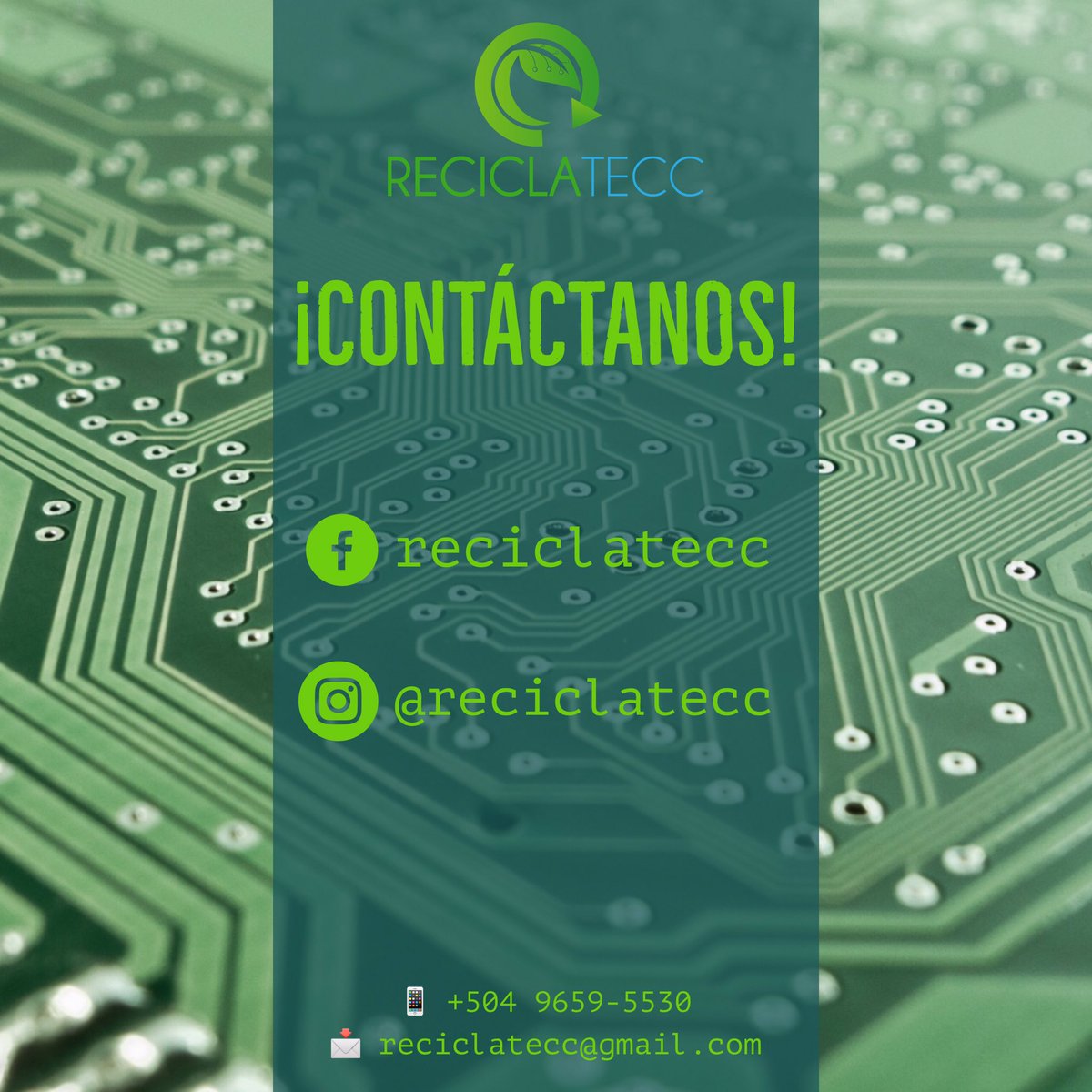 reciclatecc's tweet photo. ♻️¡Somos una empresa dedicada a la recolección, procesamiento y reciclaje de componentes electrónicos y eléctricos en Honduras! https://t.co/aCcMBWPVOY