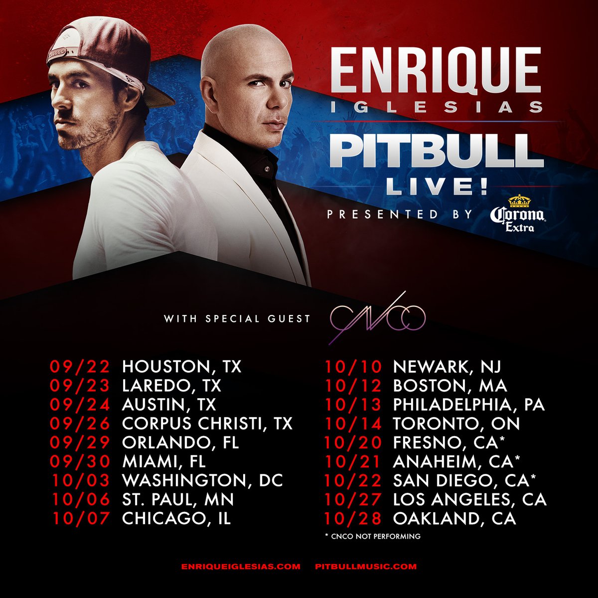 Sem_Horan's tweet photo. Pre-sale for round 2 is today at 10 AM local time!  Ticket links at https://t.co/VZW4RdDmCl Use... by #enriqueiglesias via @c0nvey https://t.co/2edptZPWBC