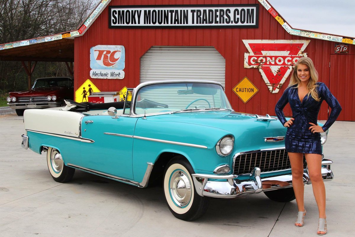 SmokyMntTraders's tweet photo. One super NICE 1955 Chevy Drop Topwe have lots of convertibles at https://t.co/grQ1wenVSc https://t.co/QxiWEqLy2s