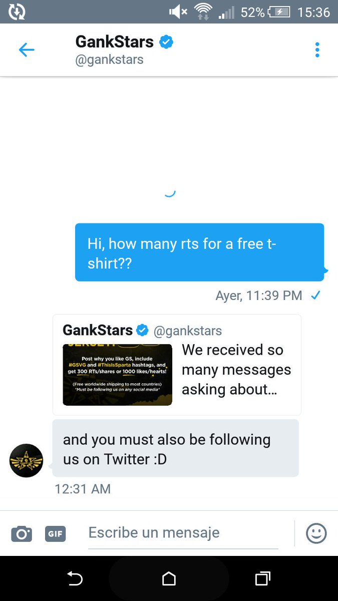 N3ck9413's tweet photo. #GSVG #ThisIsSparta @gankstars 
I want a Gankstars Tshirt because this team has been my favourite since the beggining, no matter which 1/2 https://t.co/gfxmYZQAwt