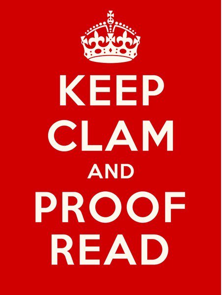 Our last spring workshop takes place this week! Proofreading &amp; Polishing Final Drafts: Wednesday, 2:30pm or Thursday, 4pm, Bohn 494.