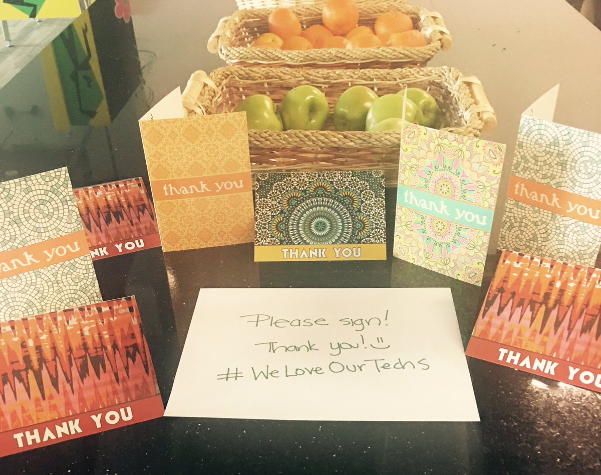 workatuip's tweet photo. Showing our techs some love - it's Maintenance Appreciation Week at UIP! #Appreciated #ThankYou #WeLoveOurTechs #UIPeople #WorkAtUIP https://t.co/R6GbnLGrwc
