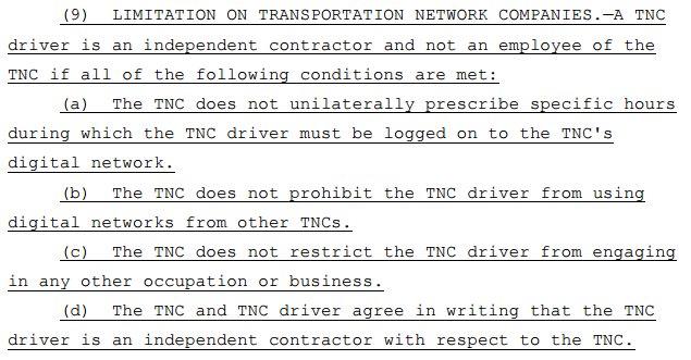 jonsteingart's tweet photo. Florida guv to sign Uber/Lyft bill that blocks local fingerprint background check rules and specifies drivers are independent contractors https://t.co/BUqhEqrREr