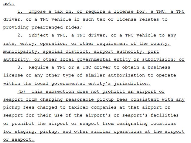 jonsteingart's tweet photo. Florida guv to sign Uber/Lyft bill that blocks local fingerprint background check rules and specifies drivers are independent contractors https://t.co/BUqhEqrREr