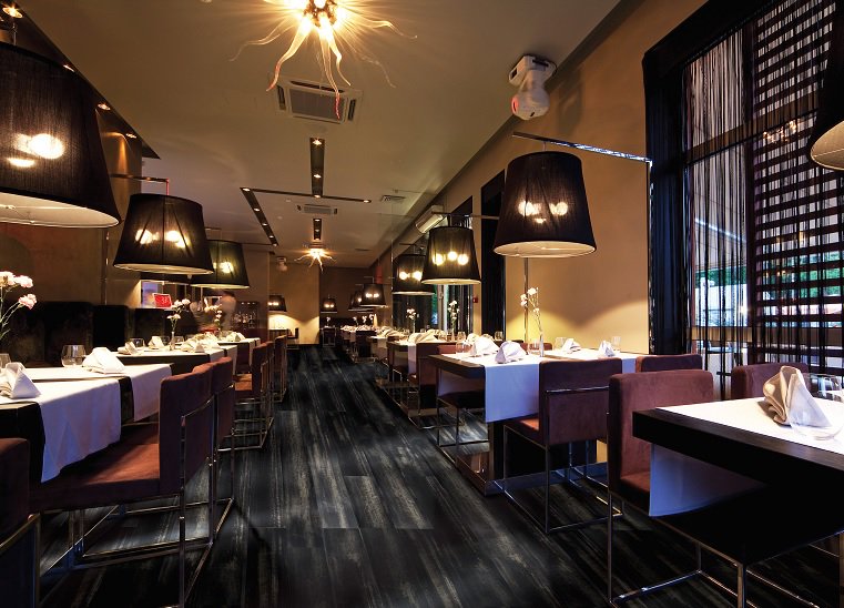 PiccoloGroup's tweet photo. Rococo Replicates wood without any of the drawbacks a wood floor brings. #dryback #LVT #flooring #Inspo #Décor #restaurant https://t.co/gpHnGPQGvZ